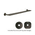 Architectura 600mm Double Towel Rail